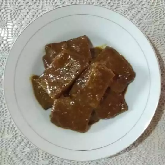 Step 6 Lapis Daging Vegetarian