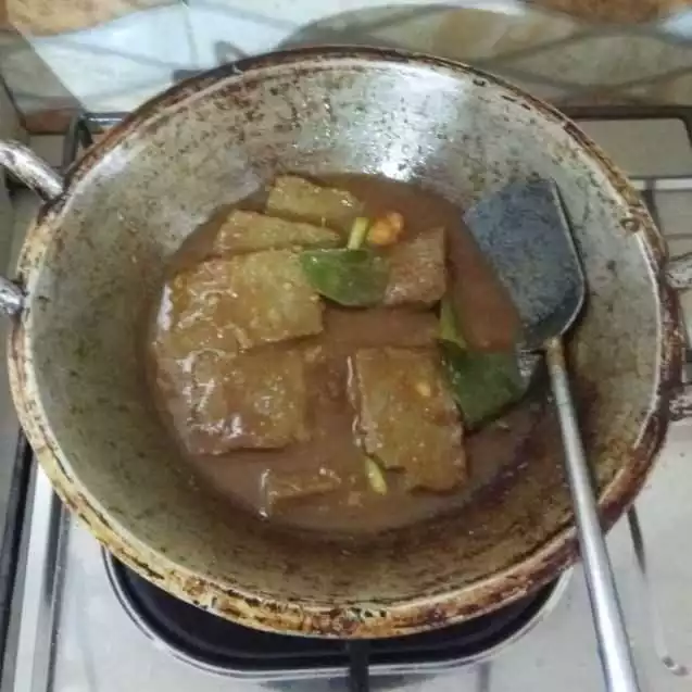 Step 5 Lapis Daging Vegetarian