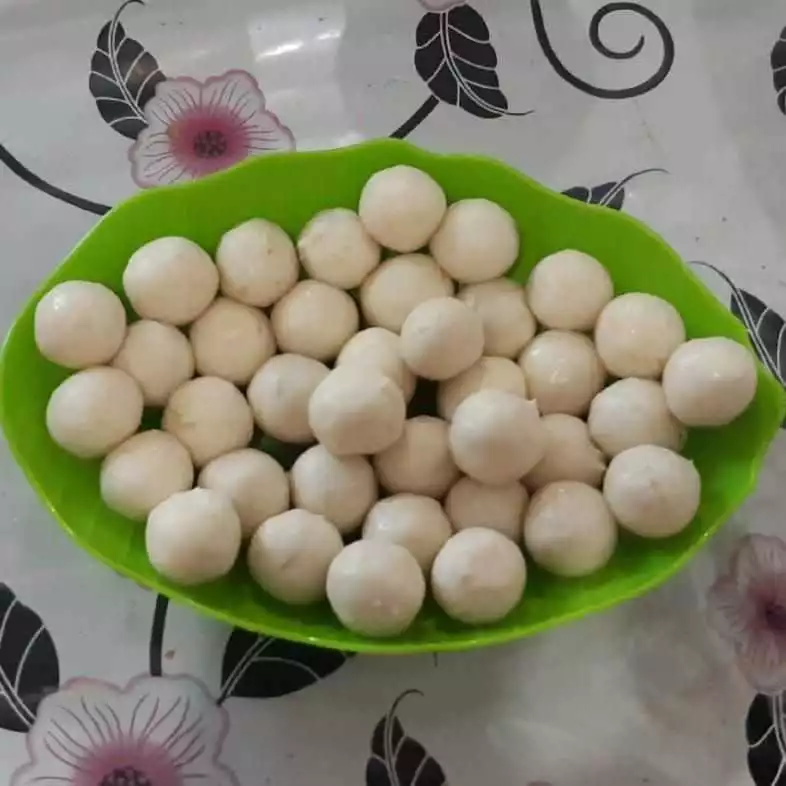 Step 5 Bakso Aci Isi