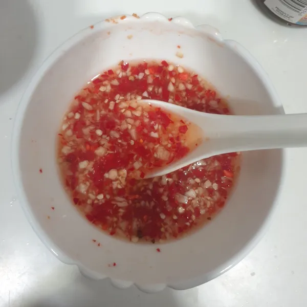 Aduk sampai tercampur rata.