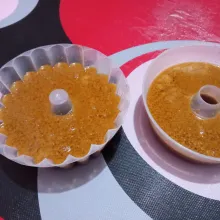 Pindahkan ke dalam loyang.