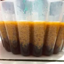 Penampakan samping setelah dipindah ke loyang.