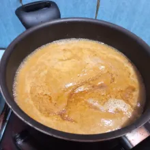 Jika sudah mendidih seluruhnya, matikan api lalu biarkan uap panasnya hilang.