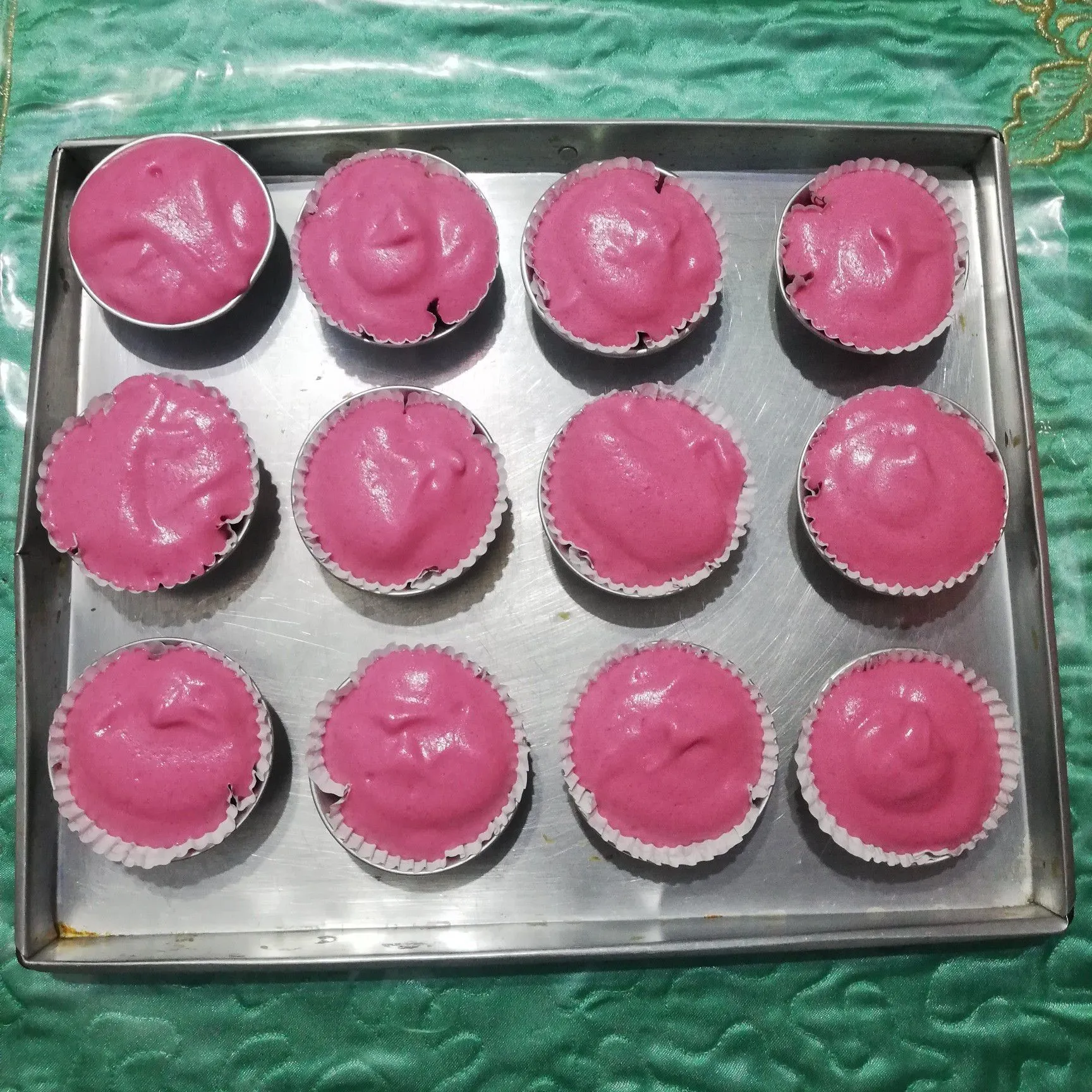 Step 8 Chiffon Cake Putih Telur Red Velvet