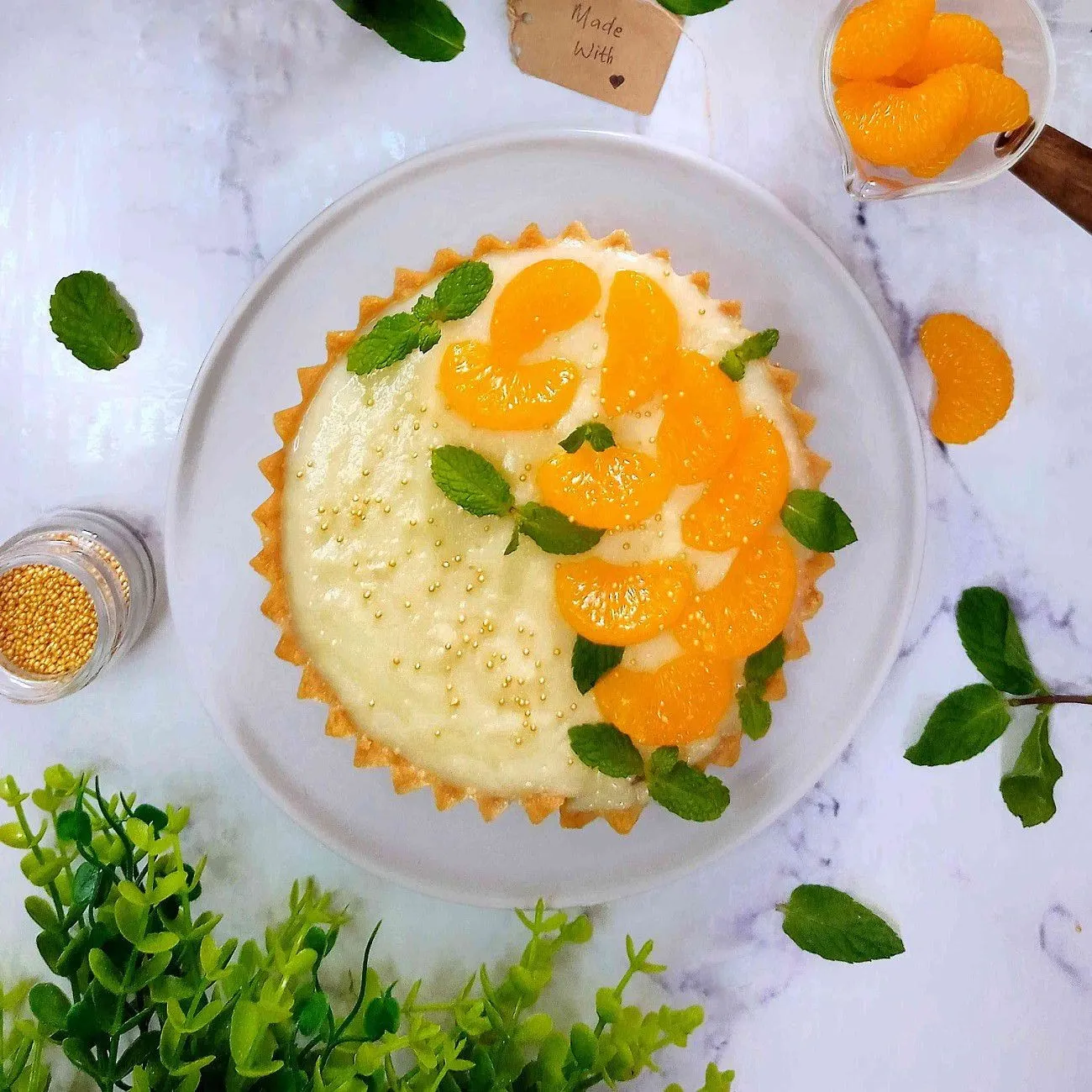 Durian Custard Biskuit Pie #UntukSiBuahHati