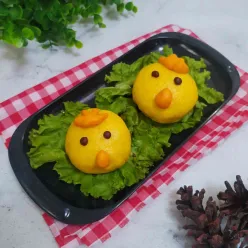 Bakpao Labu Kuning Isi Coklat #UntukSiBuahHati