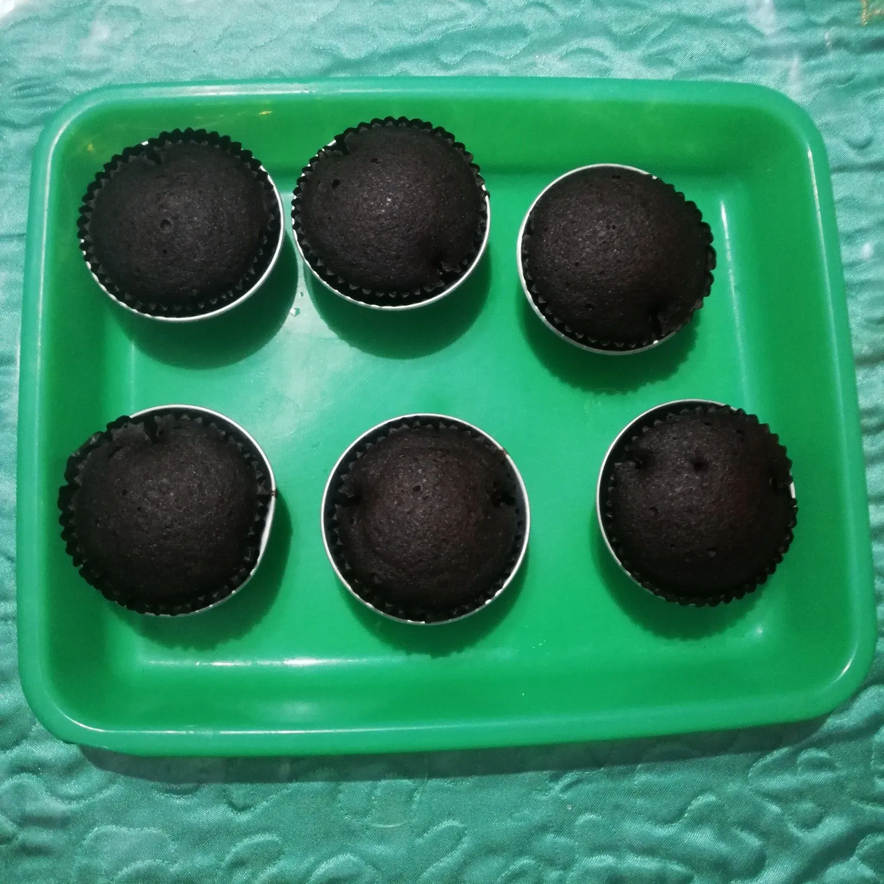 Step 9 Cup Cake Brownies Kukus