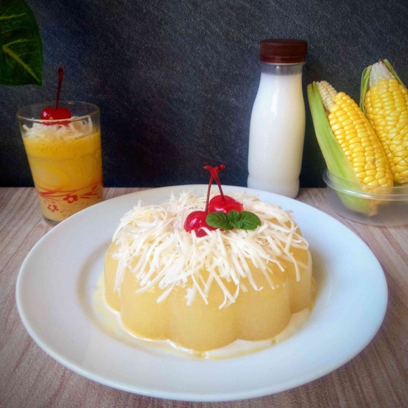 Resep Puding Jagung Susu Keju Sederhana Enak Chef Siti Mudrikah