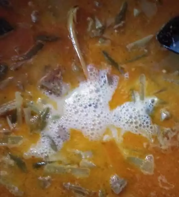 Step 7 Katupek Gulai Sayua Khas Minang