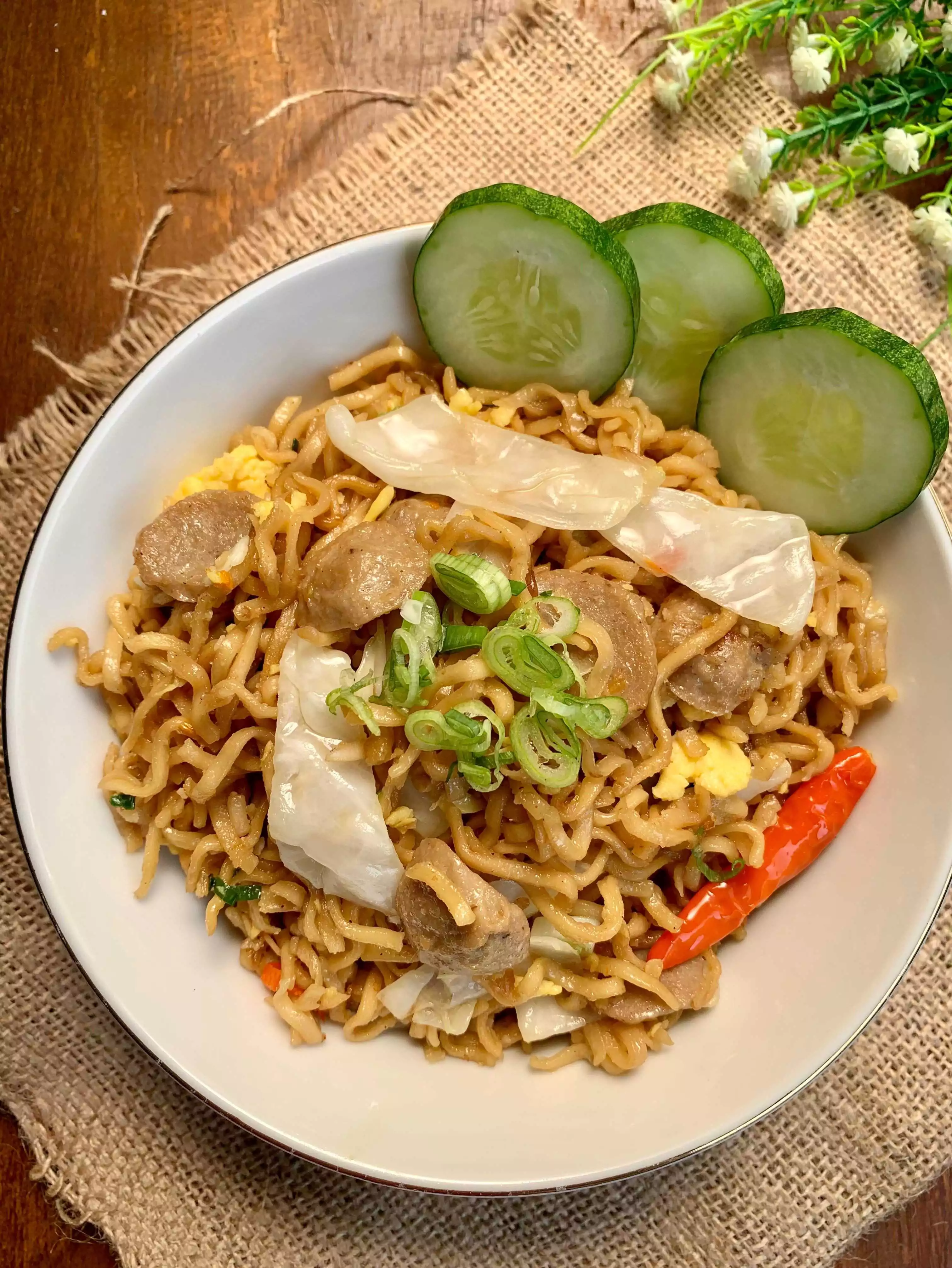 Step 7 Mie Goreng Jowo