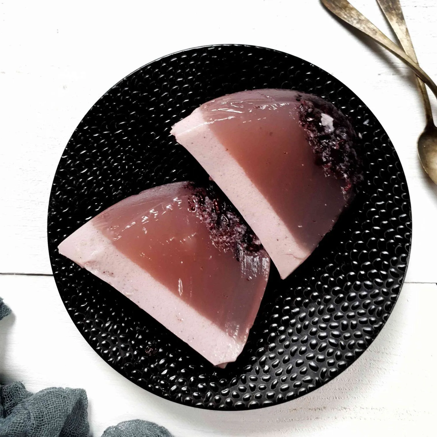 Puding Lapis Tape Ketan Hitam #1Resep1NasiBungkus