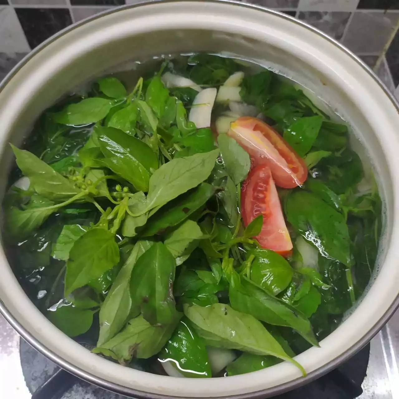 Step 5 Bening Bayam Kemangi