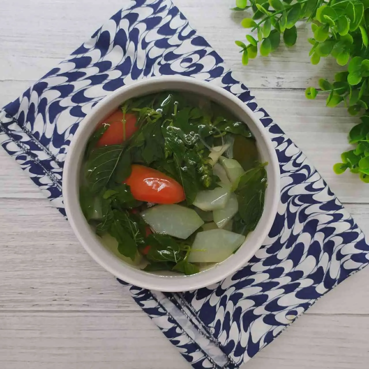 Bening Bayam Kemangi #1Resep1NasiBungkus