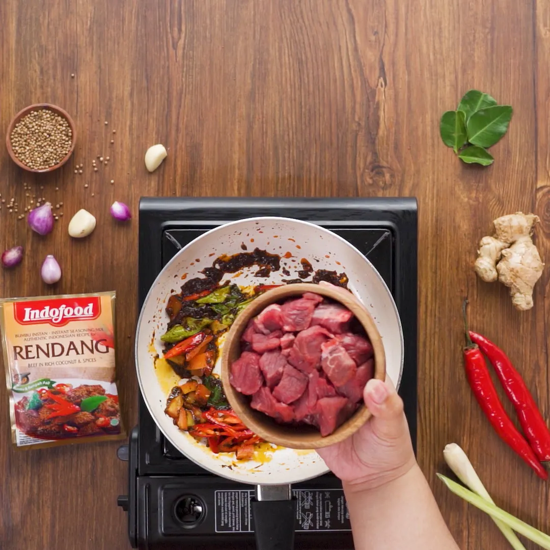 Step 2 Sate Bakar Bumbu Rendang