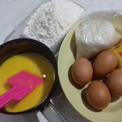 Step 1 Bolu Panggang 4 Bahan