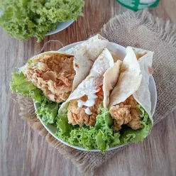 Chiken Wrap #UntukSiBuahHati