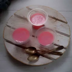 Silky Puding Buah Naga #UntukSiBuahHati