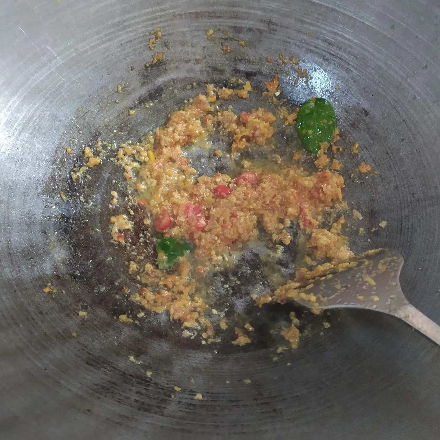 Step 4 Sayur Pedes Kaki Kambing
