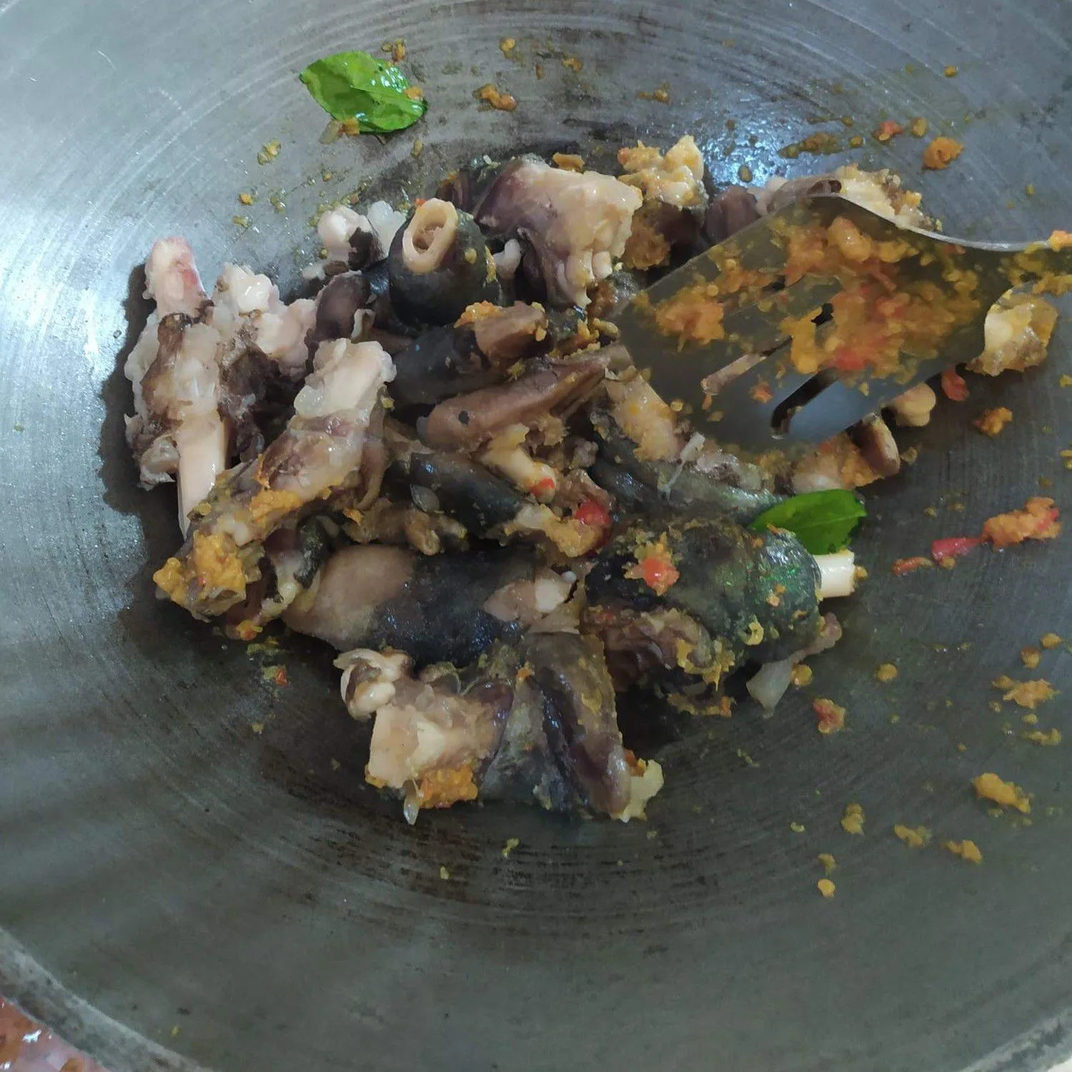 Step 5 Sayur Pedes Kaki Kambing