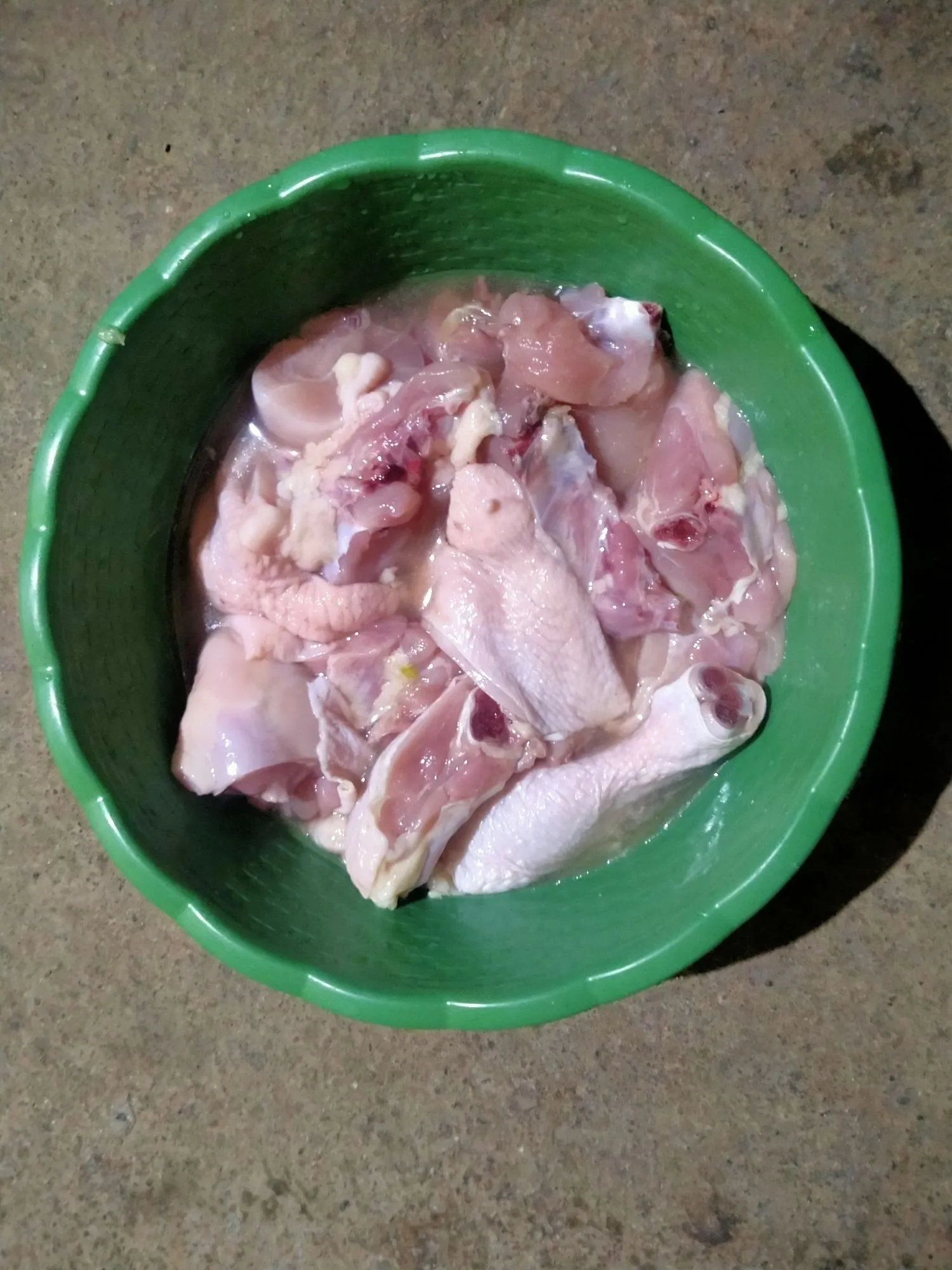 Step 1 Ayam Geprek