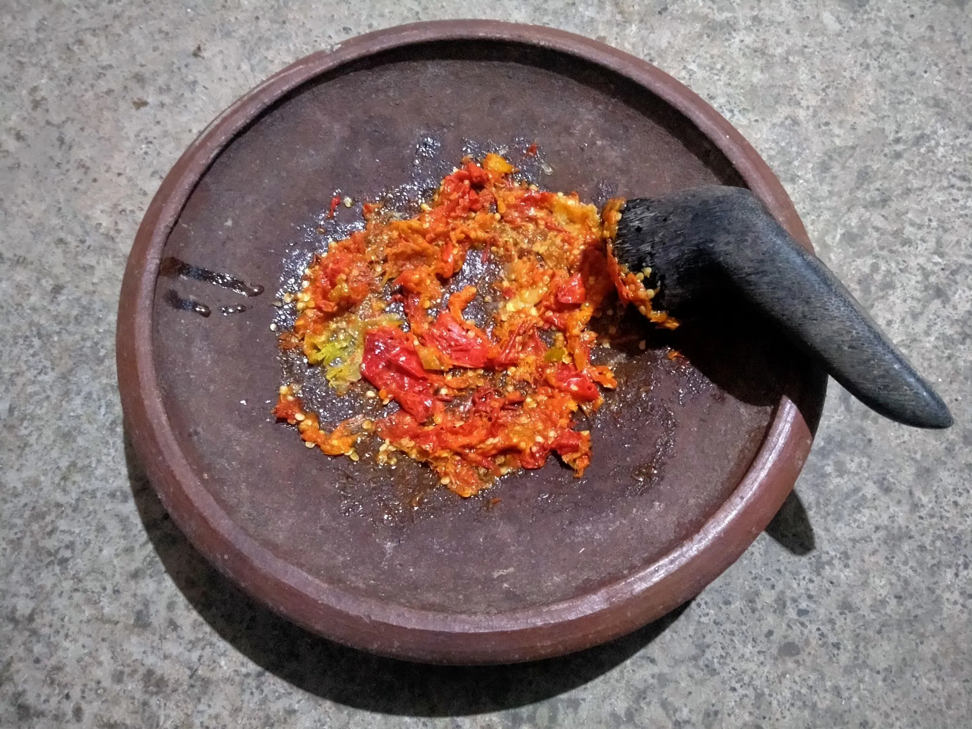 Step 8 Ayam Geprek