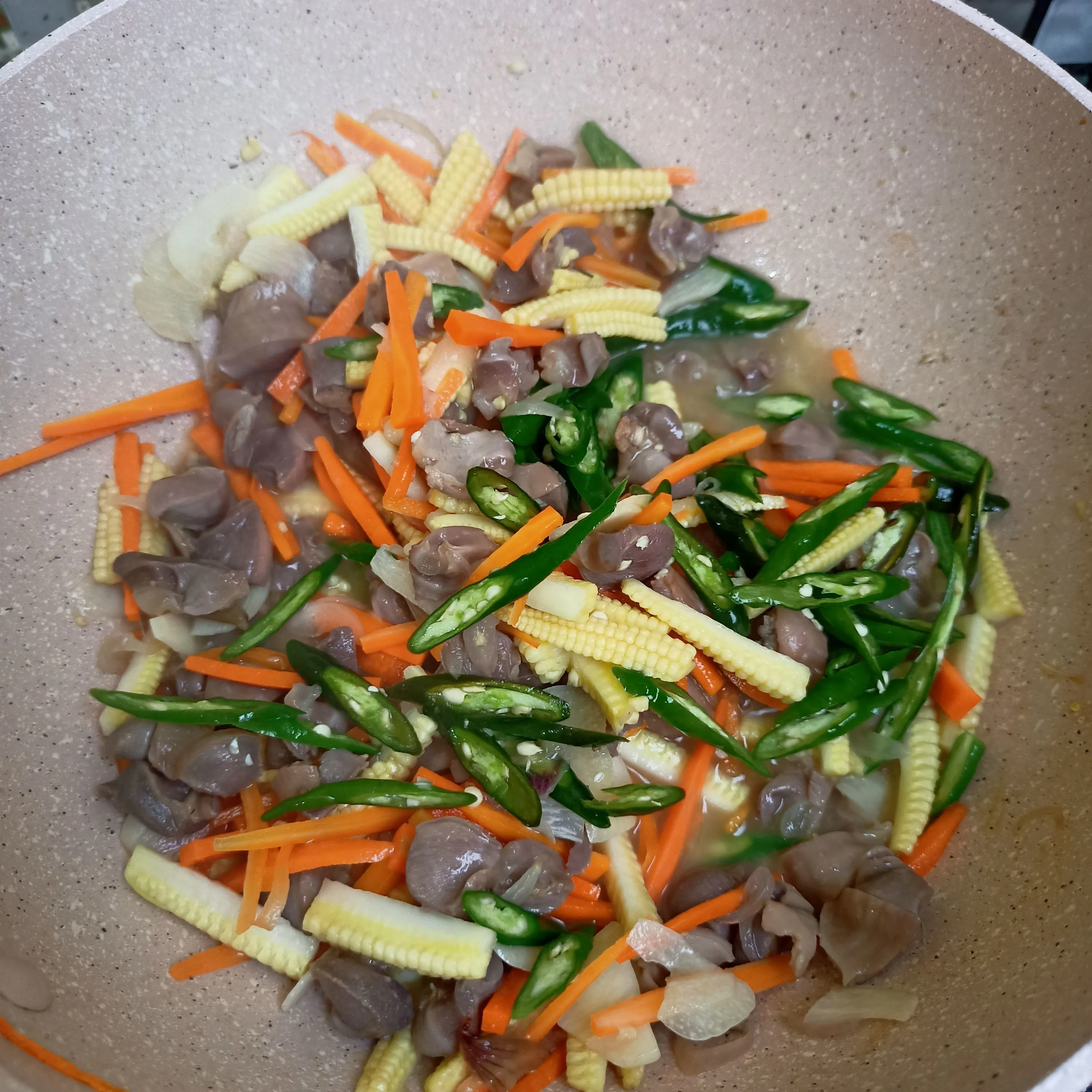 Step 5 Tumis Jagung Muda