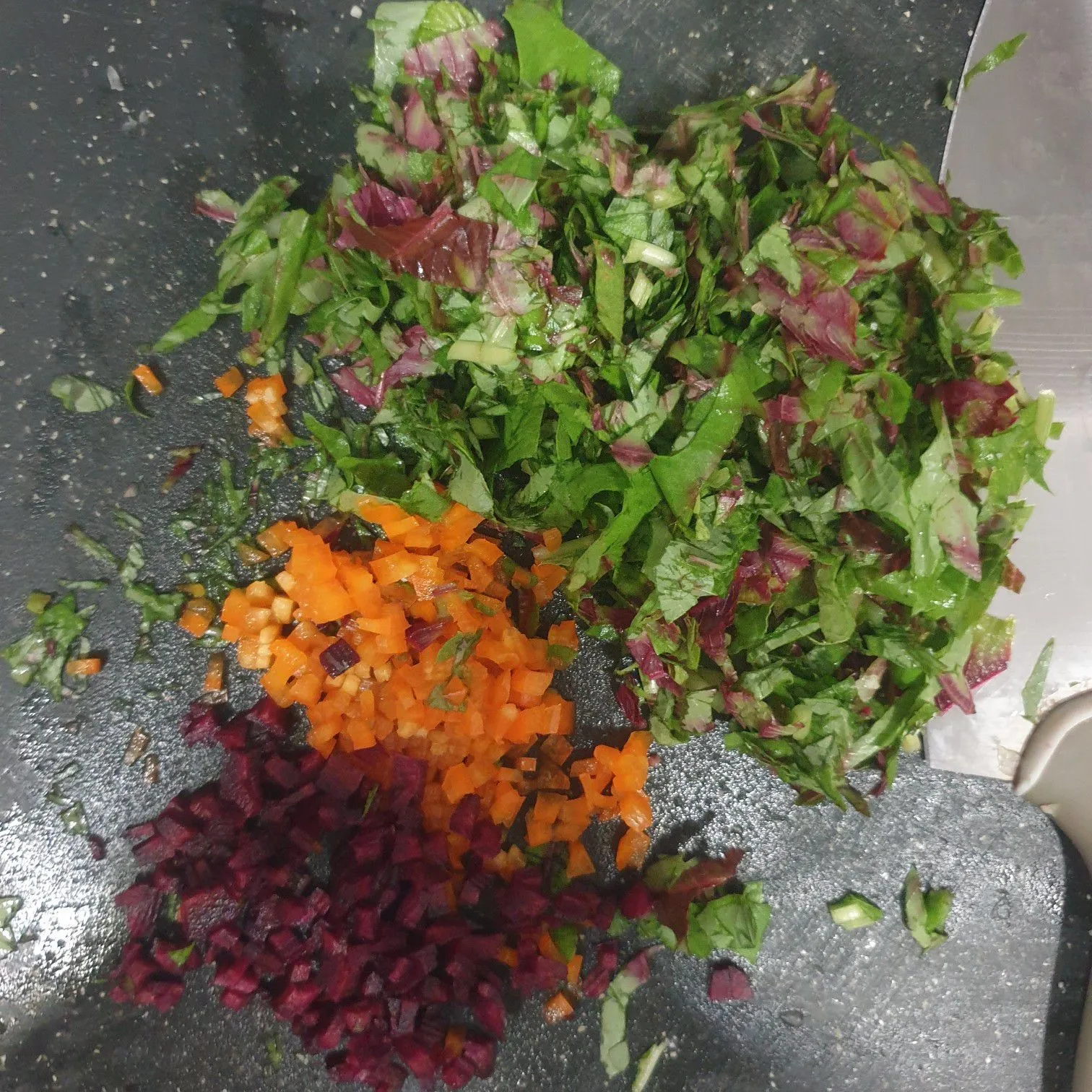 Step 2 Kaki Naga Ayam Sayur Isi Keju