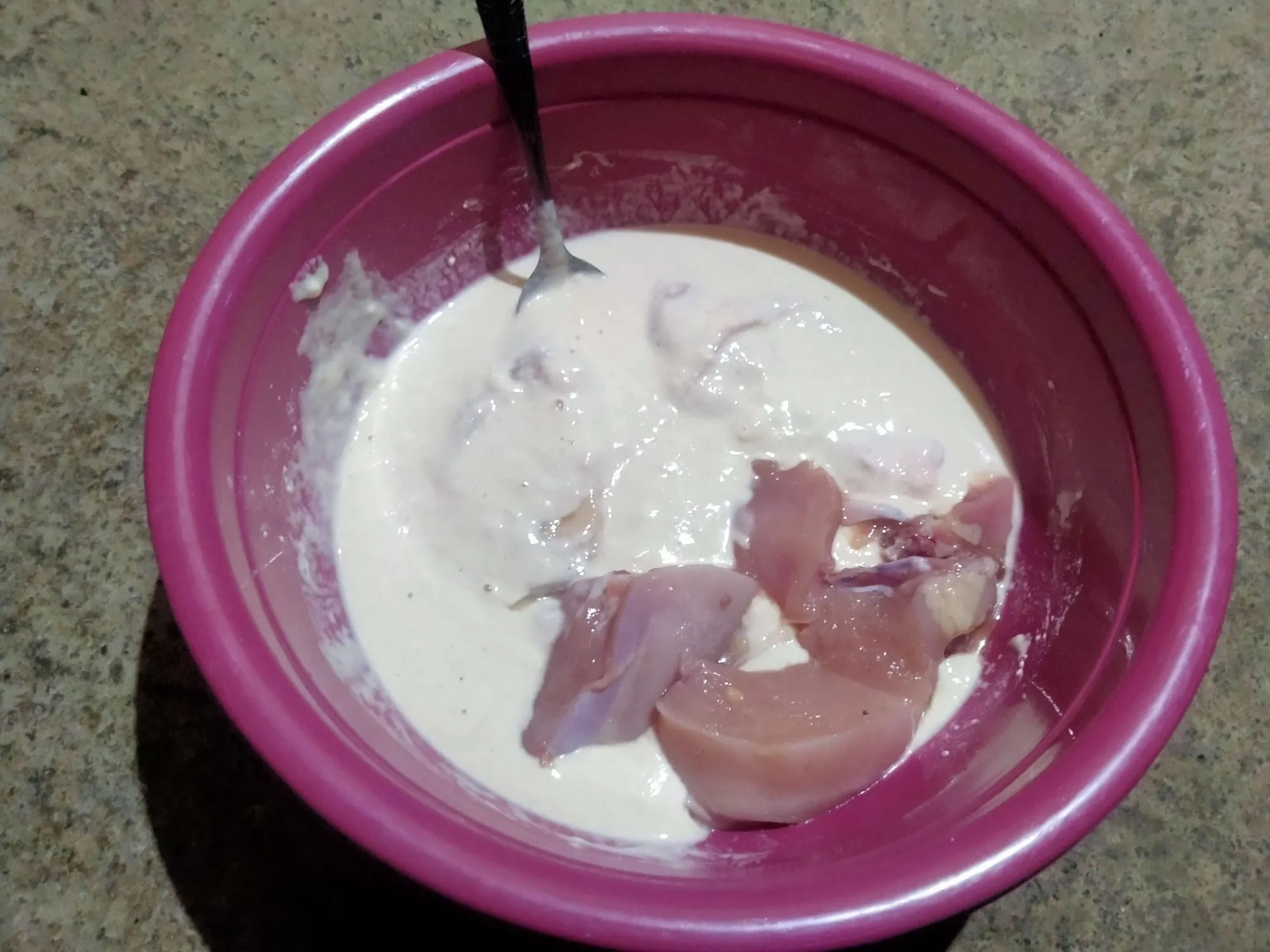 Step 4 Ayam Geprek