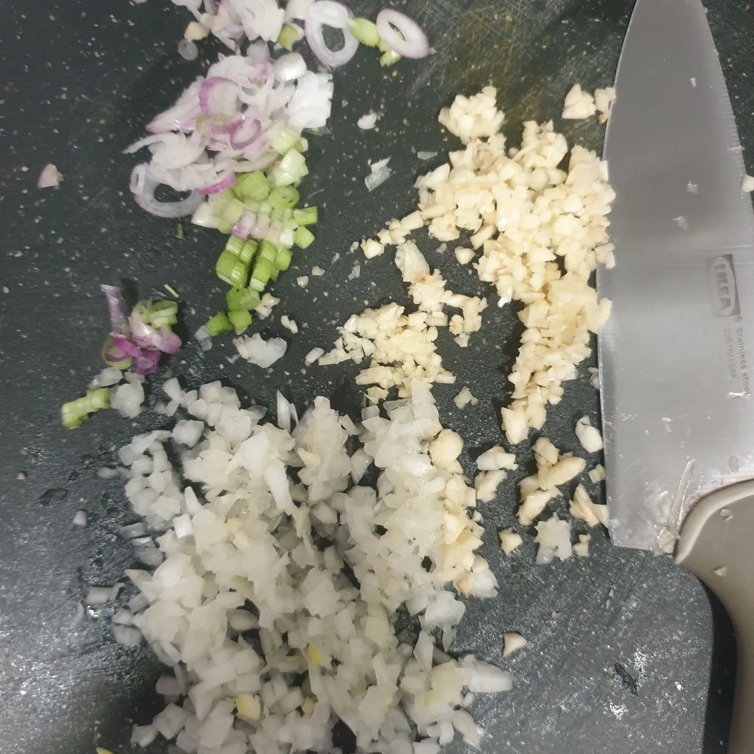 Step 1 Kaki Naga Ayam Sayur Isi Keju