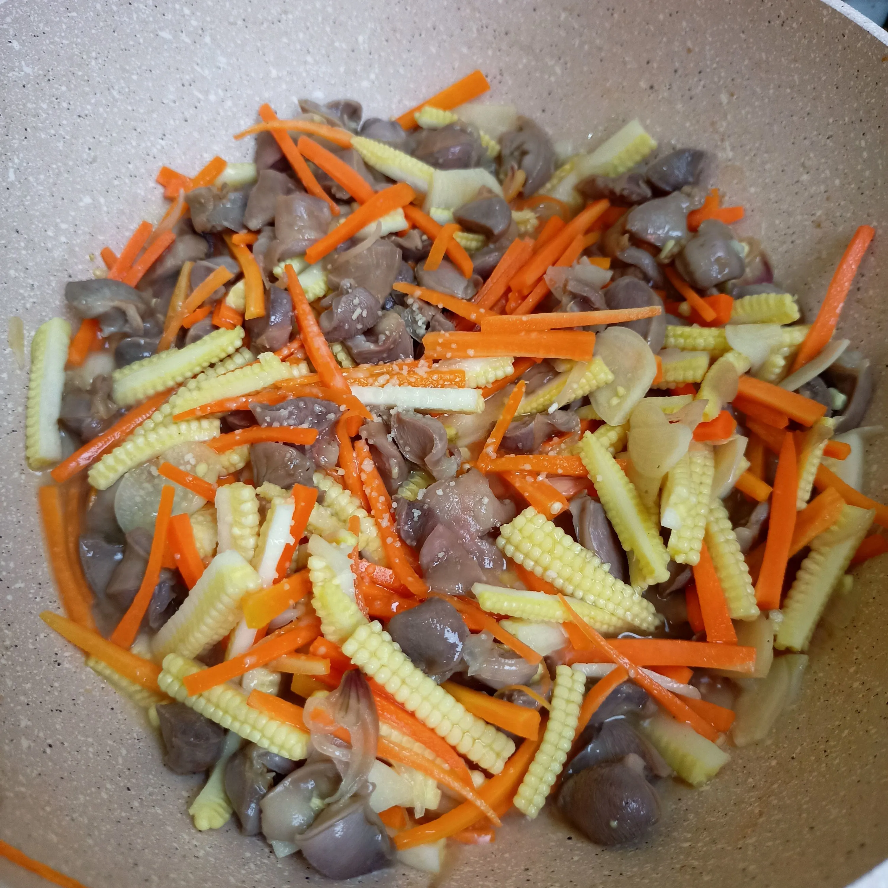 Step 4 Tumis Jagung Muda