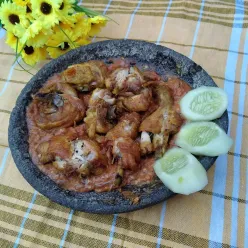 Penyet Ayam Sambal Terasi #JajanDiRumah