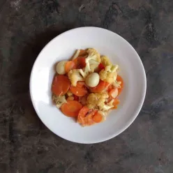 Tumis Wortel Brokol Telur Puyuh