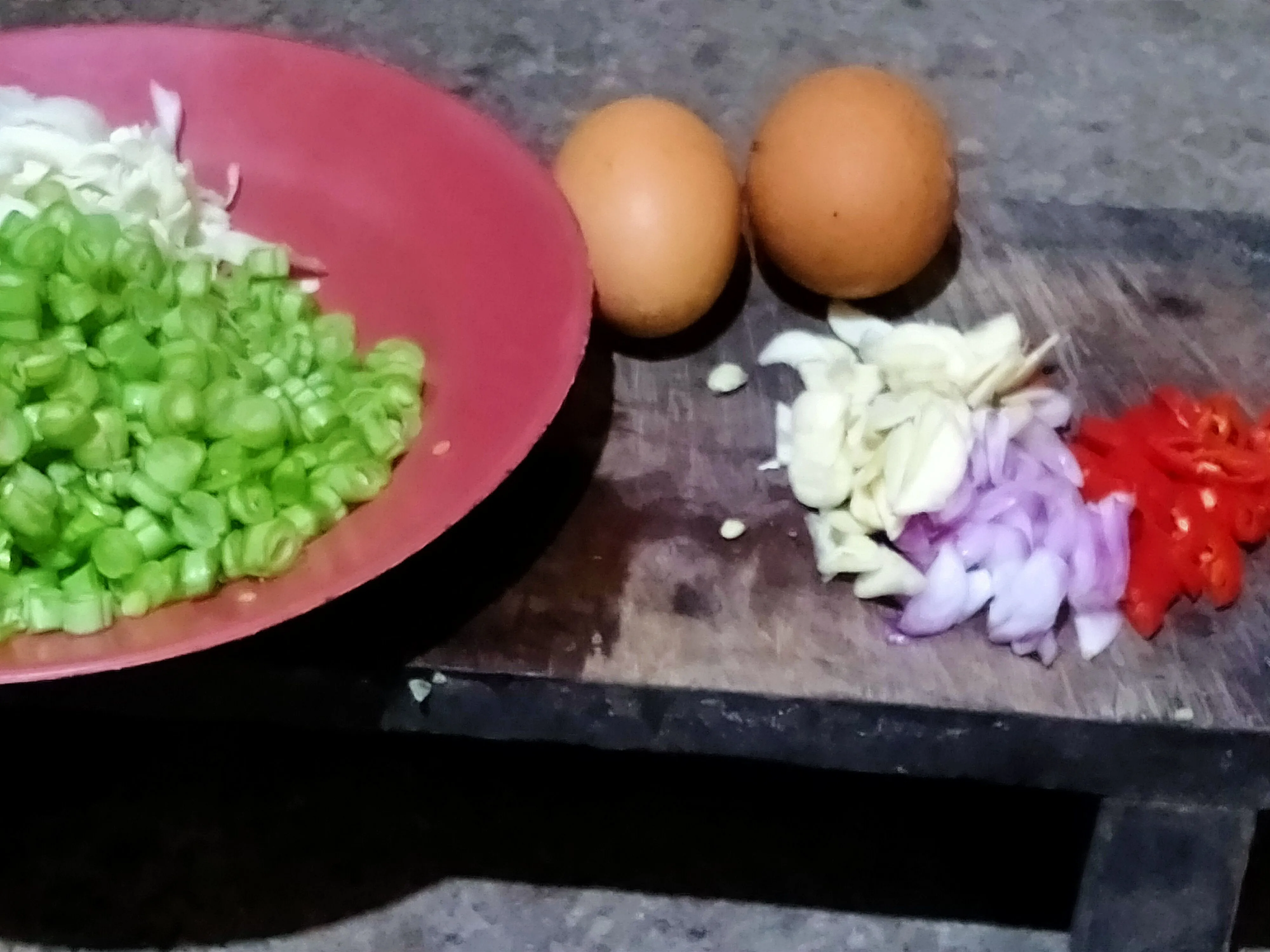 Step 1 Orak Arik Buncis