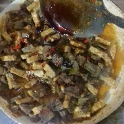 Step 5 Paru Tempe Kecap