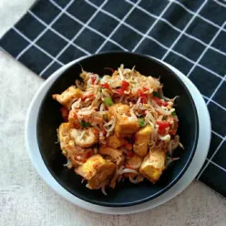 Tumis Tahu Tauge Bumbu Kencur