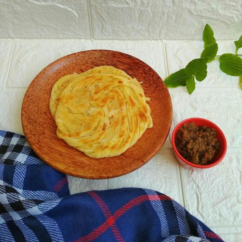 Roti Paratha Lembut Gurih