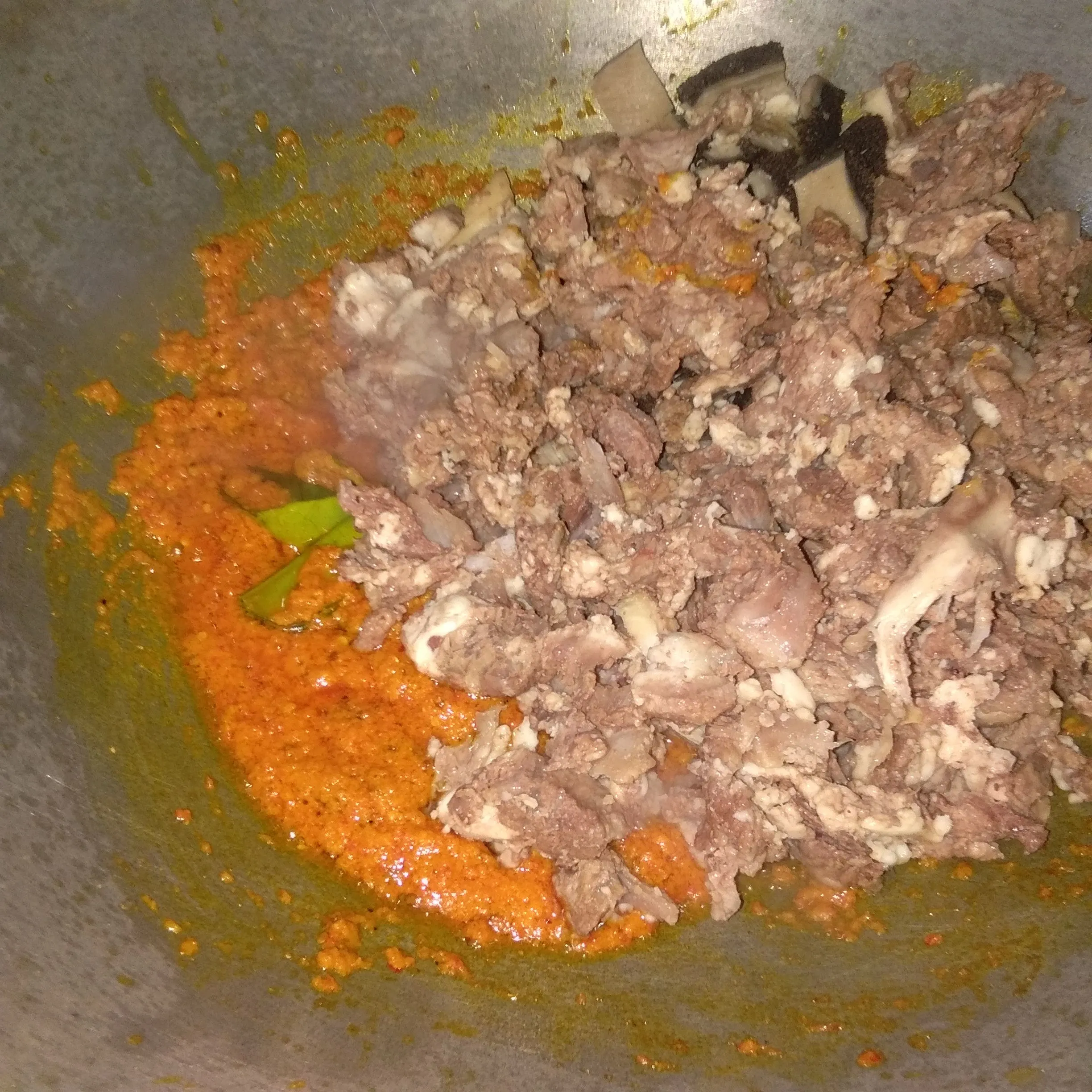 Step 4 Serundeng Daging