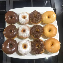 Donat Berbagai Topping #UntukSiBuahHati