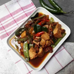 Tumis Kerang Tahu Kapri