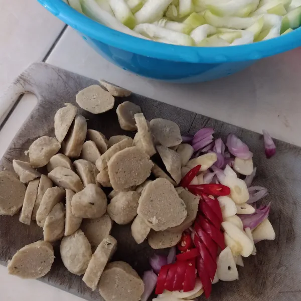 Resep Tumis Labu Air Dan Baso Sederhana Rumahan Di Yummy App