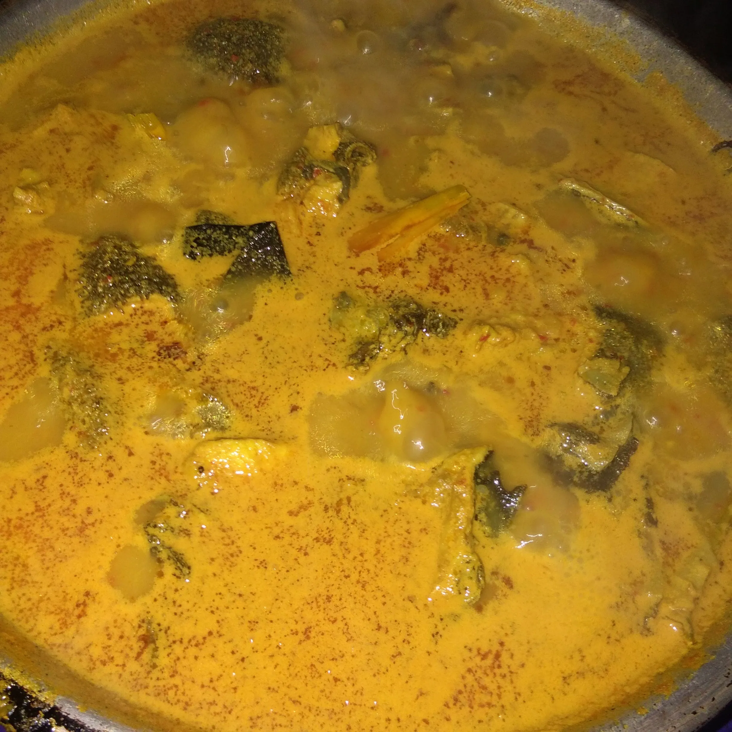 Step 5 Gulai Babat Padang