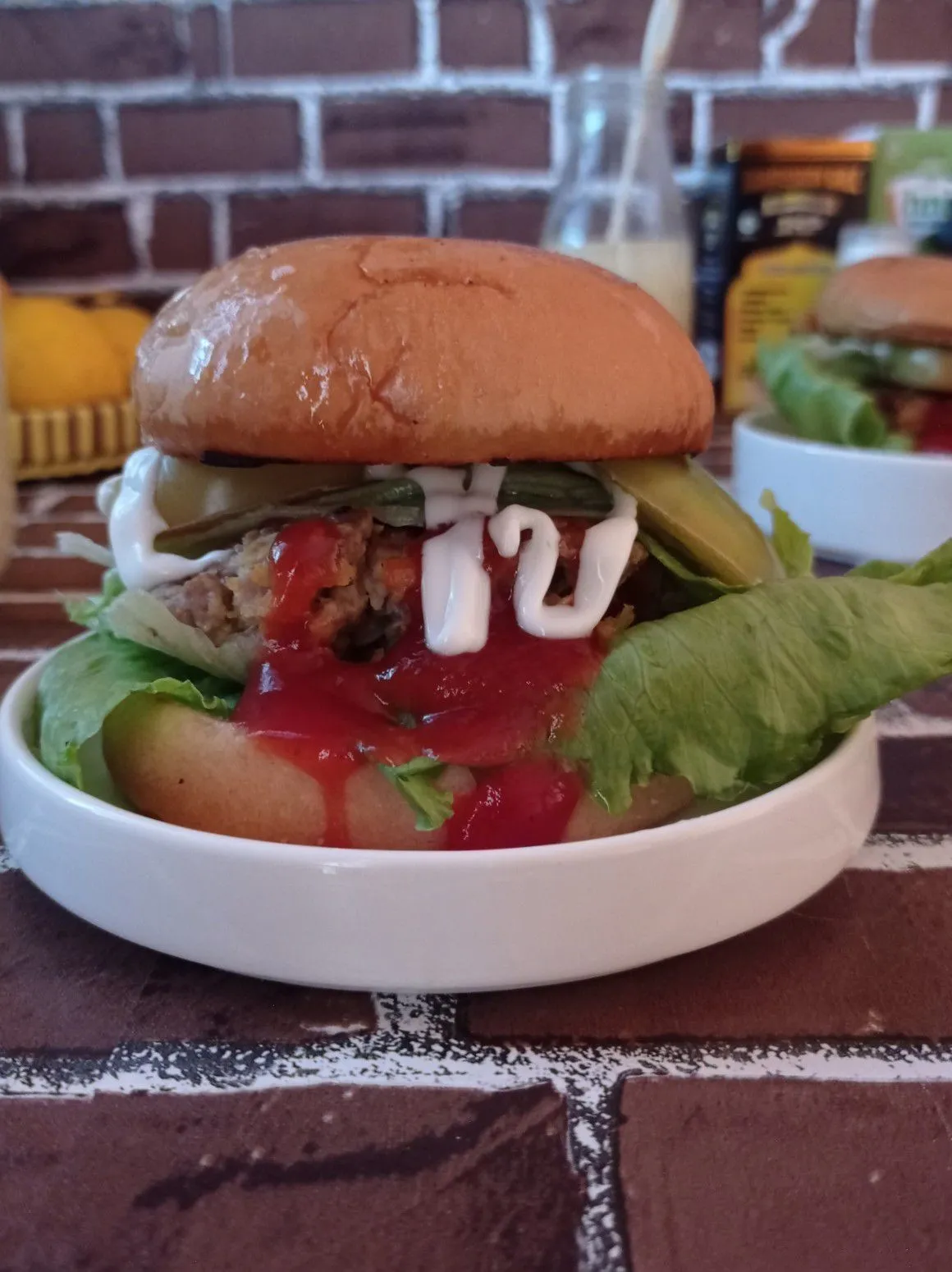 Step 6 Beef Burger