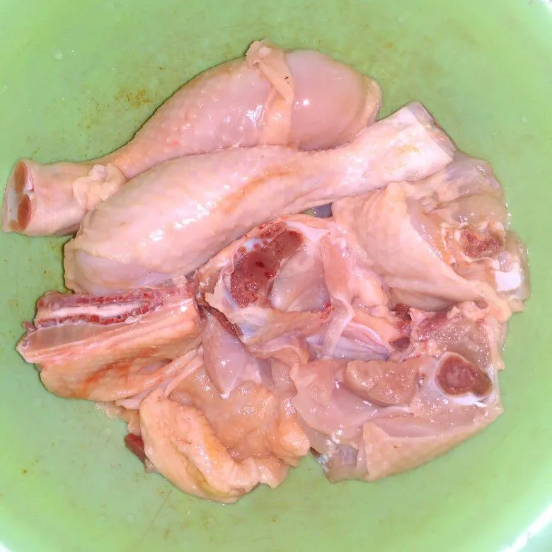 Step 1 Ayam Goreng Kremes