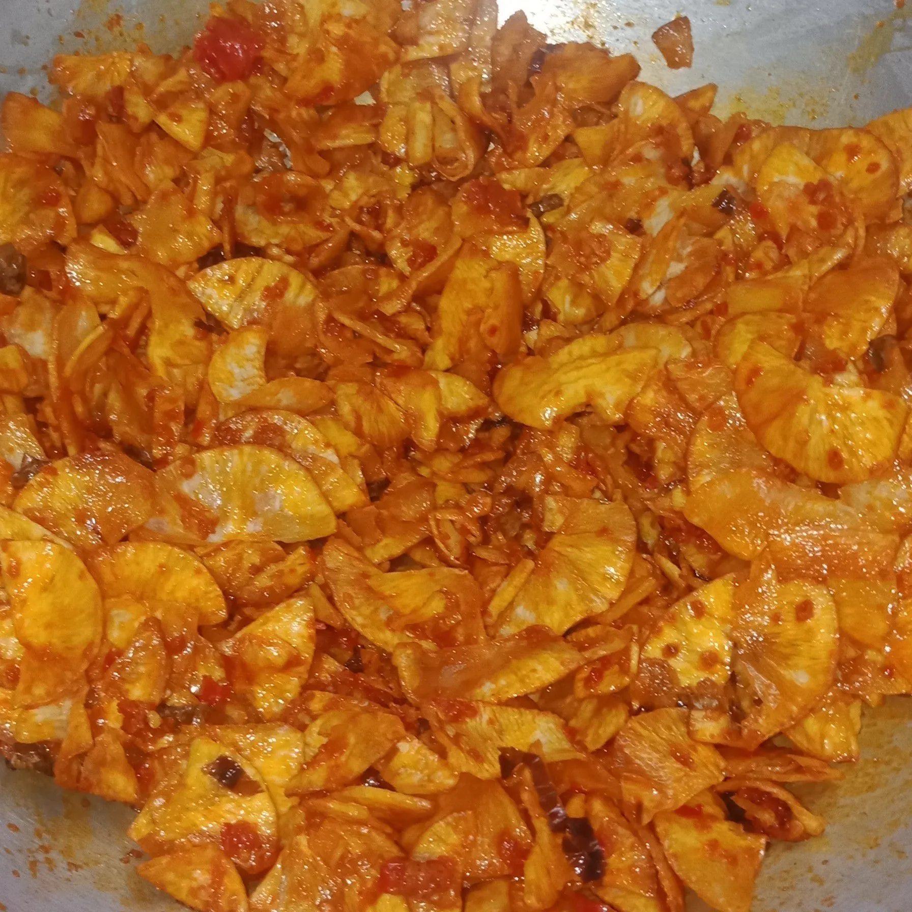 Step 5 Karupuak Lado