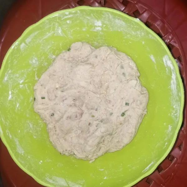 Aduk hingga semua tercampur rata.