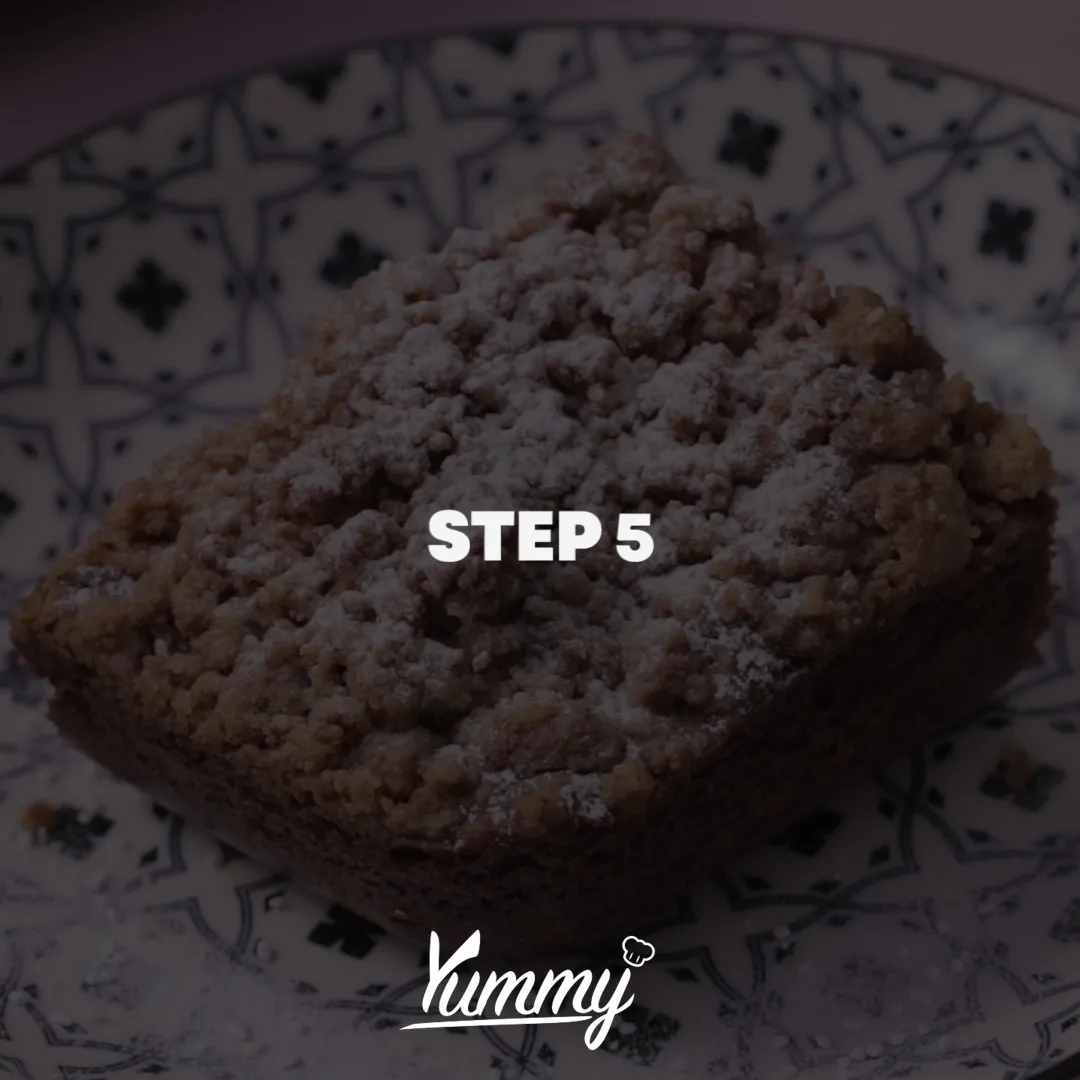 Step 5 Topping Crumble