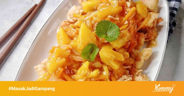 Tips memasak udang asam manis dengan saus kental