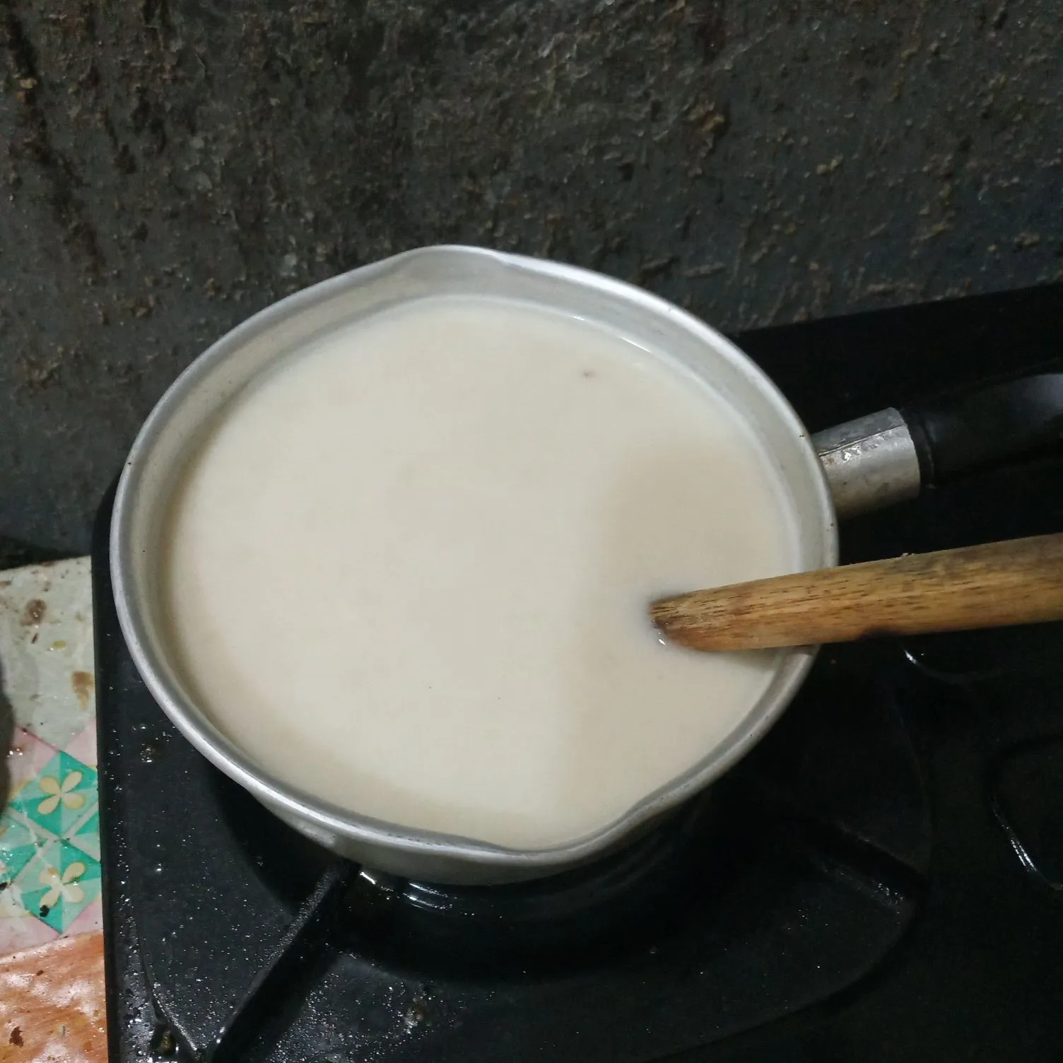 Step 3 Puding Susu Sirup Jeruk