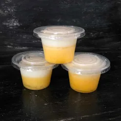 Puding Kelapa Sirup Jeruk