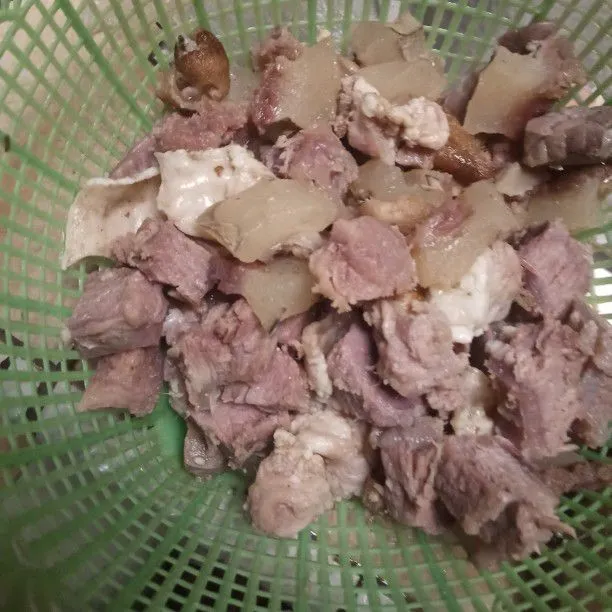 Step 1 Rawon Daging Kambing